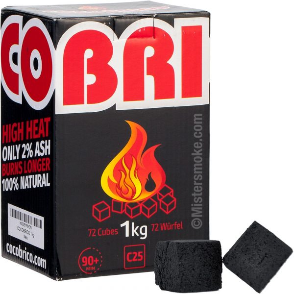 Charbon naturel Cocobrico 1 kg - Tabac Presse l'Abbatiale